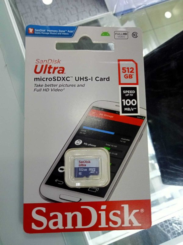512GB SanDisk Memory card 3.0 - Image 2
